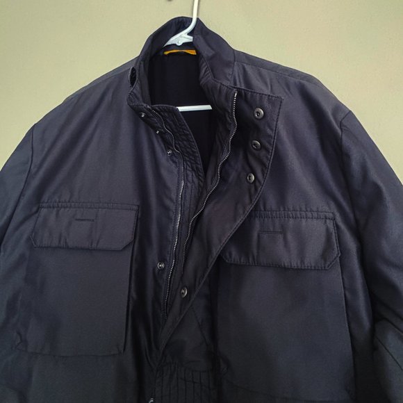 Canali Rain and Wind Tech Padded Field Jacket XL - Picture 3 of 12